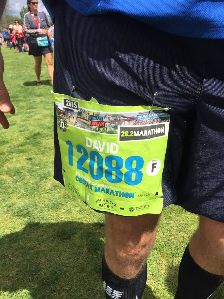 bib number