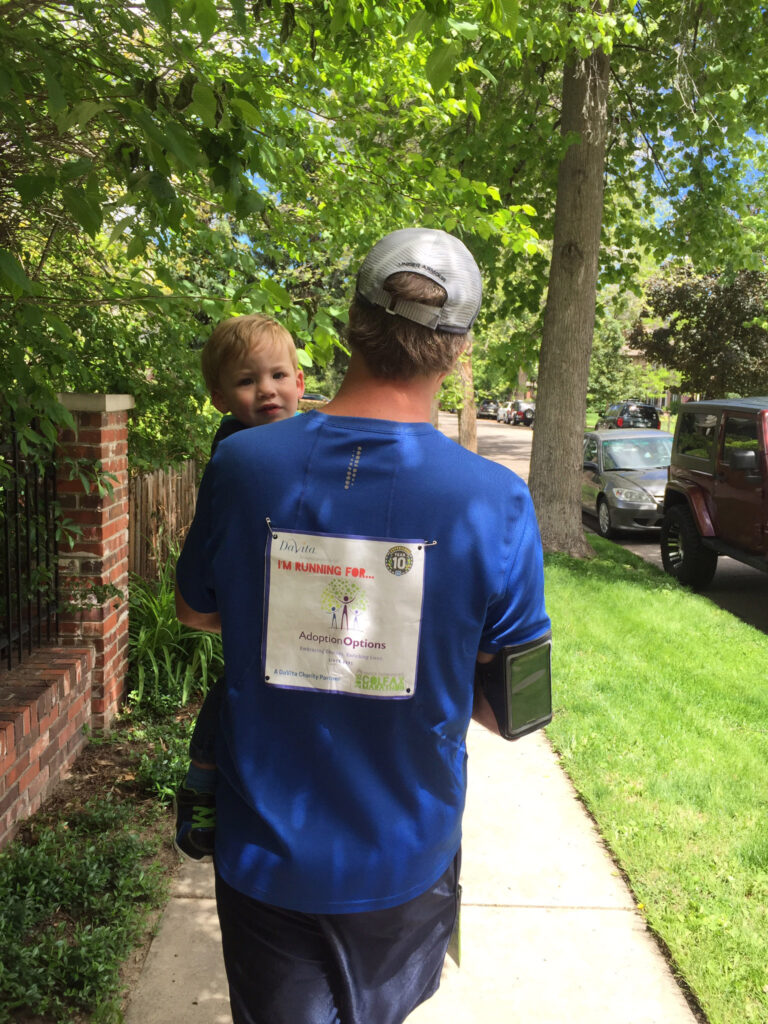 Denver Colfax Marathon bib