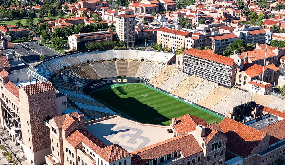 Folsom Field Drone
